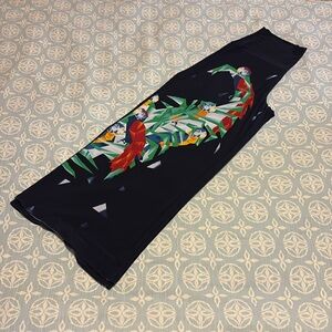 Norma Kamali wide leg cropped parrot pants